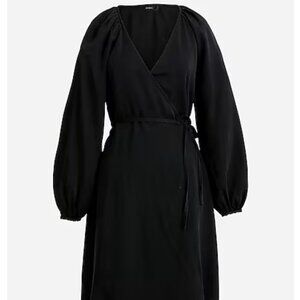 JCREW Drapey wrap mini dress - NWT